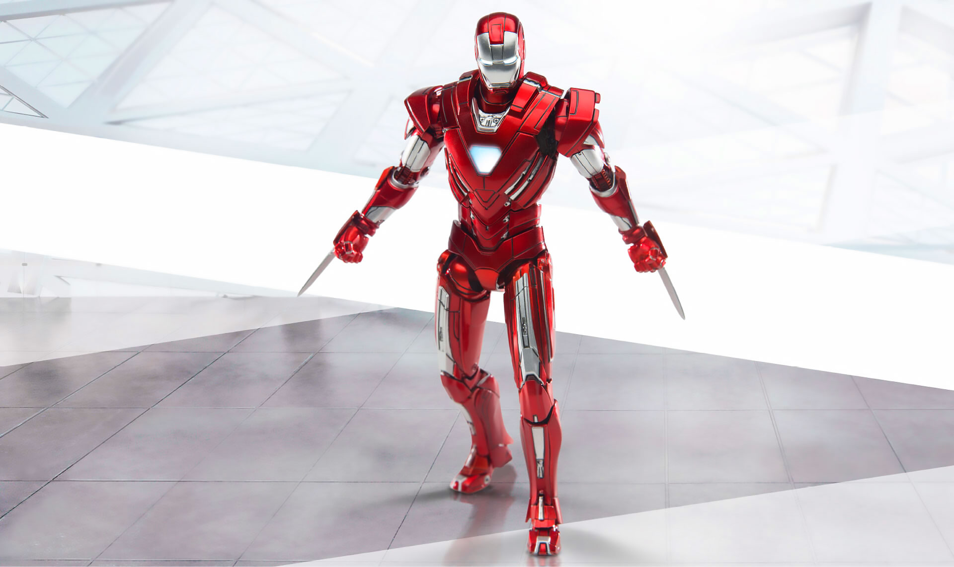 COMICAVE 1/12 IRON MAN MARK XXXIII SILVER CENTURION (DIECAST) ไอรอนแมน Mark 33