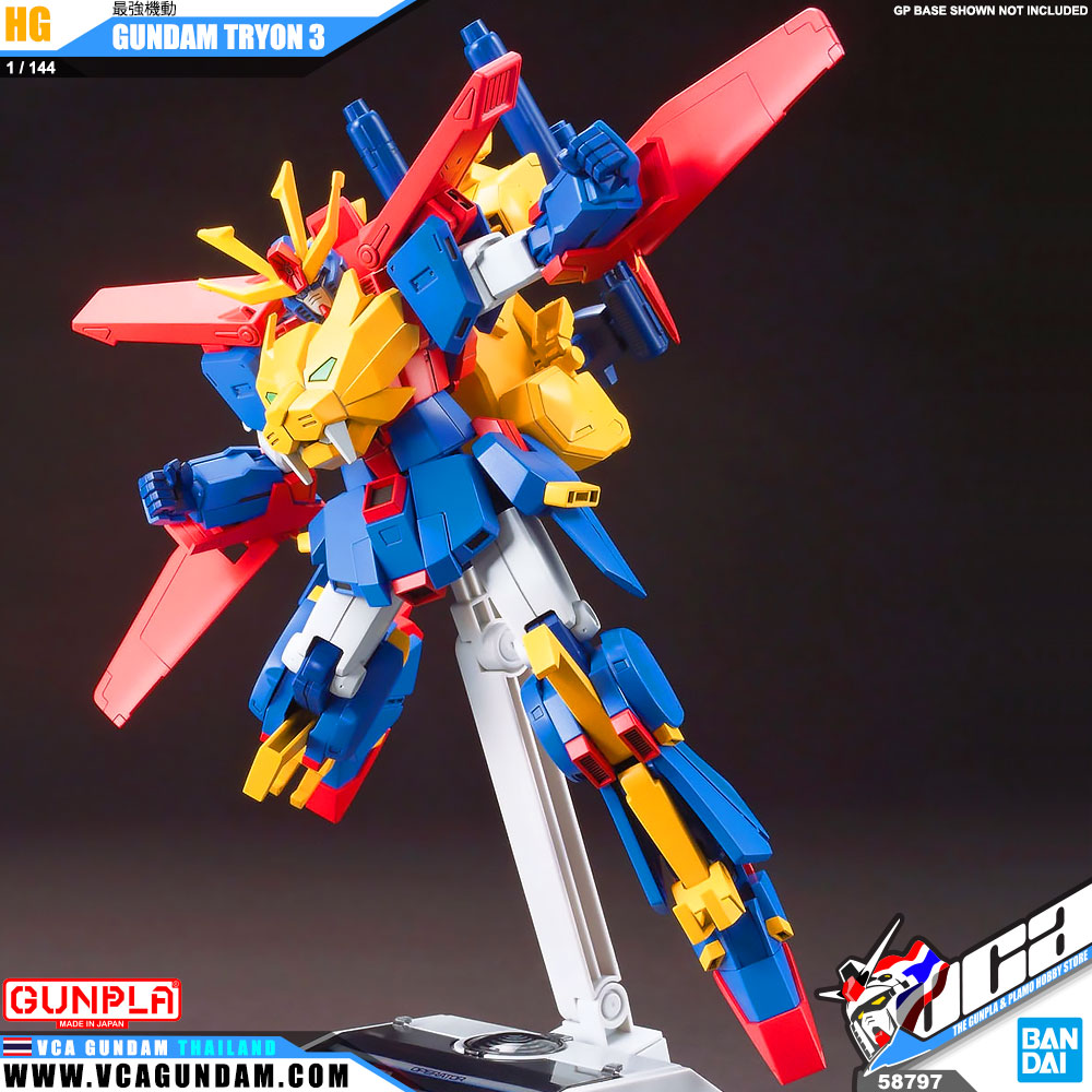 Bandai® HG 最強機動 GUNDAM TRYON 3 : Inspired by LnwShop.com
