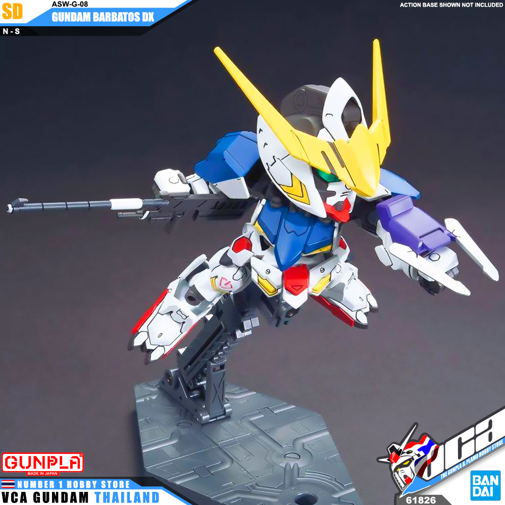 BANDAI GUNPLA SD BB401 401 ASW-G-08 GUNDAM BARBATOS DX โมเดล กันดั้ม กันพลา VCA GUNDAM
