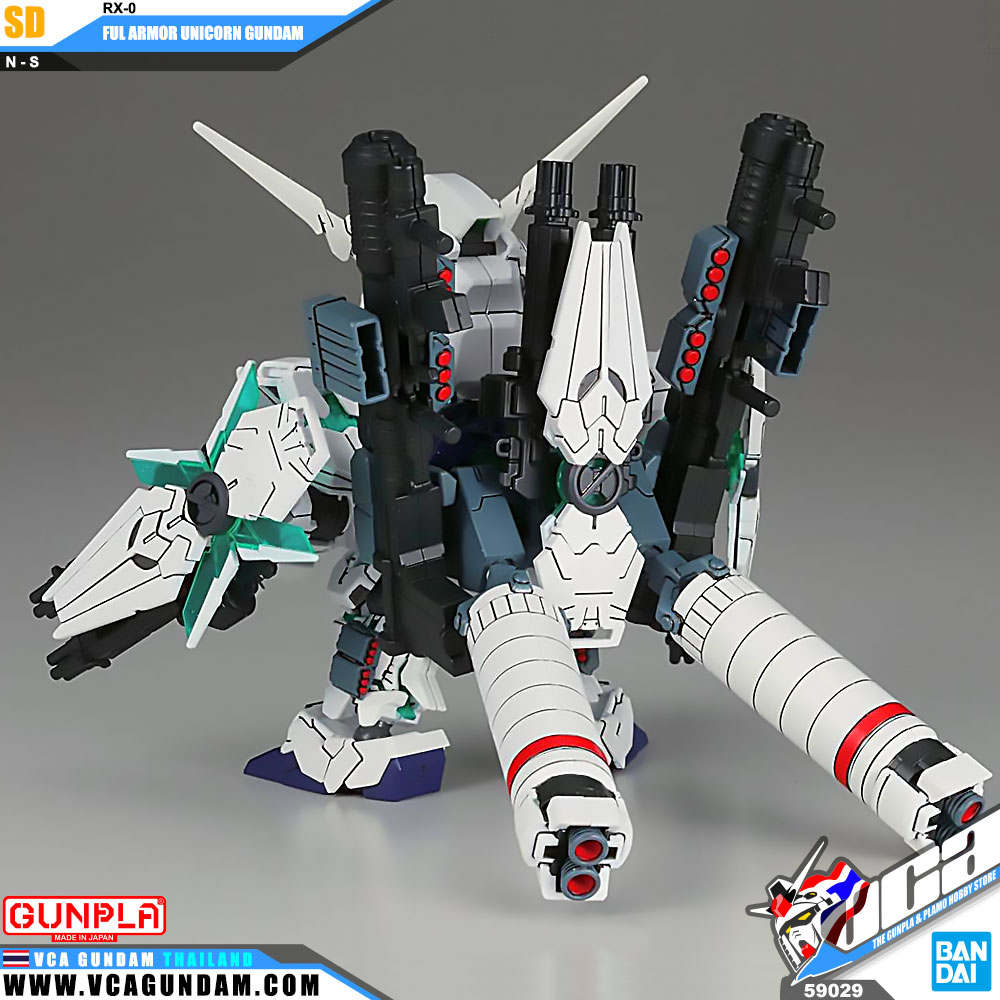 SD BB390 RX-0 FULL UNICORN GUNDAM ฟูล อาร์เมอร์ ยูนิคอร์น กันดั้ม