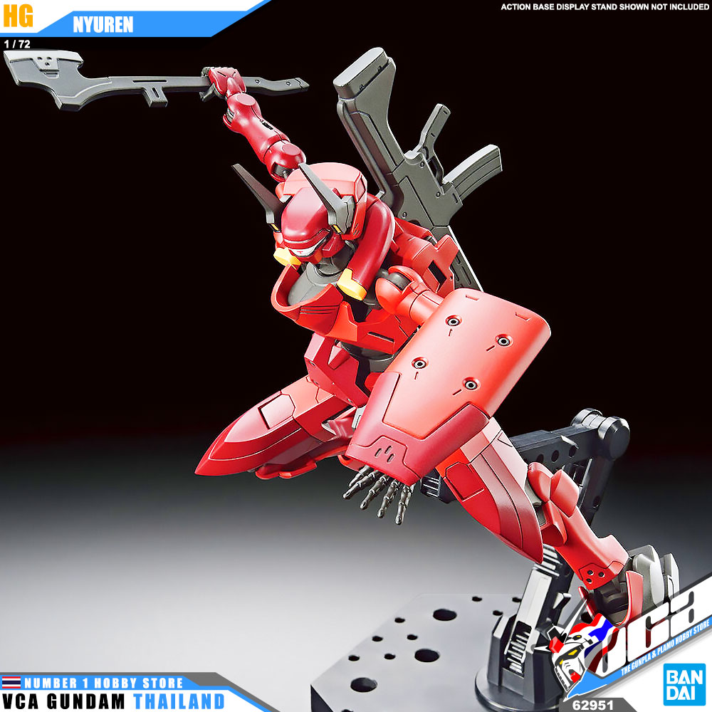 BANDAI KYOUKAI SENKI HIGH GRADE HG 1/72 NYUREN โมเดล นักสู้เขตแดน VCA GUNDAM