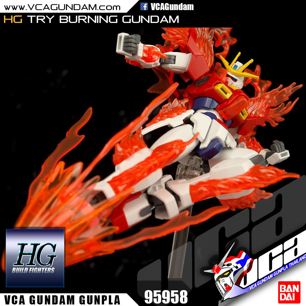 HG TRY BURNING GUNDAM ทราย เบิร์นนิ่ง กันดั้ม