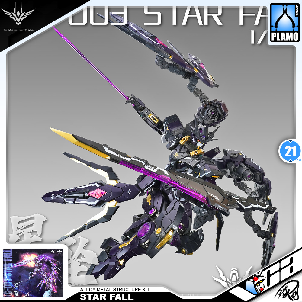 Iron Toy 铁创模型 Star Fall 星坠 Metal Build Structure Master Grade MG Action Figure Toy Kit VCA Gundam Bangkok Thailand