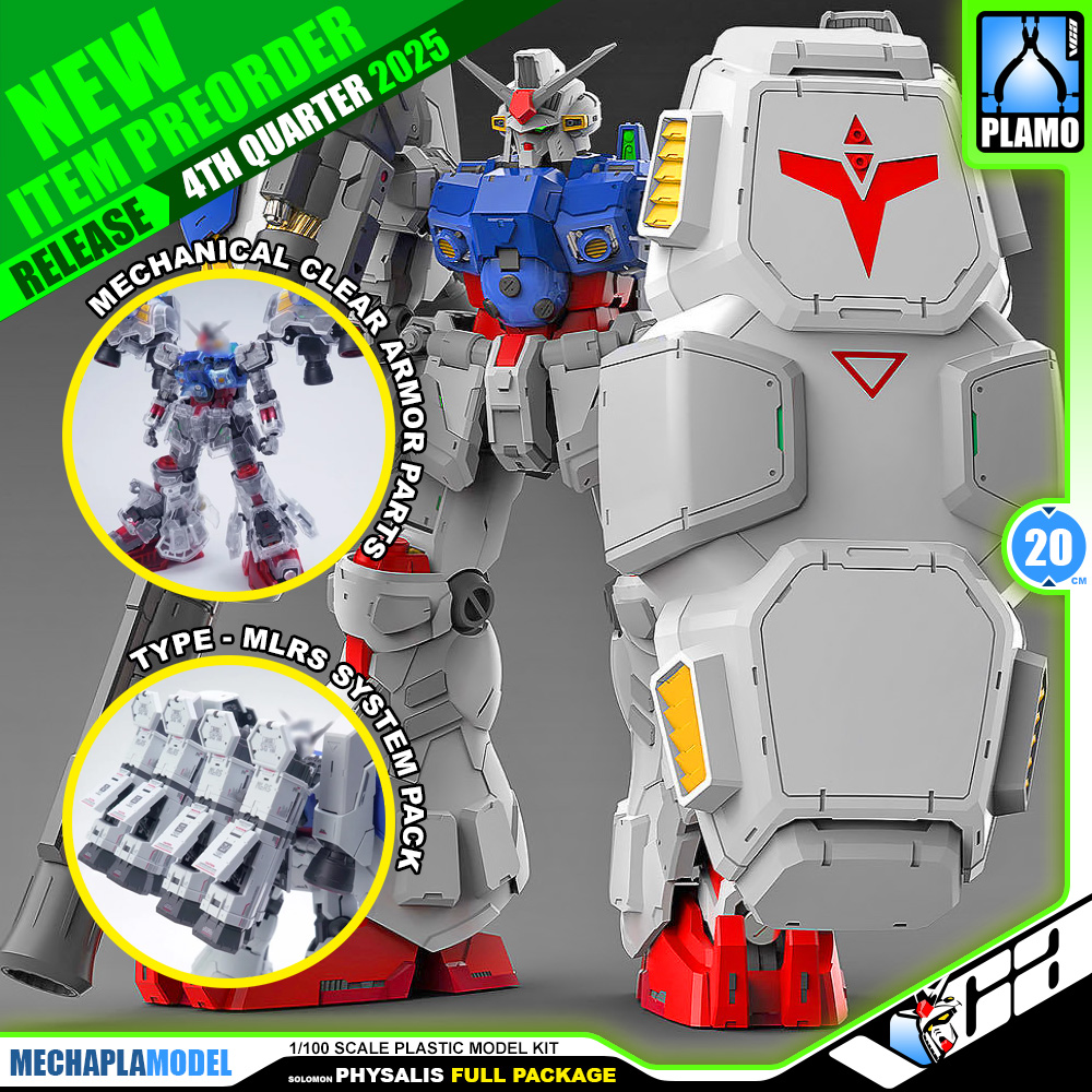 【🟢𝐏𝐑𝐄𝐎𝐑𝐃𝐄𝐑 OCT/NOV-2025】 SOLOMON RX-78GP02A PHYSALIS MLRS - FULL PACKAGE