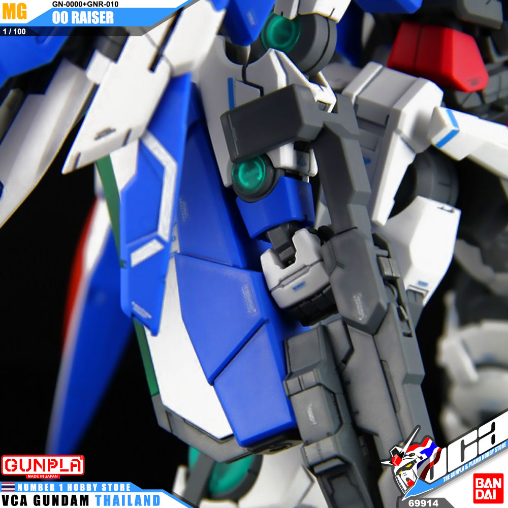 BANDAI GUNPLA MASTER GRADE MG 1/100 00 RAISER โมเดล กันดั้ม กันพลา VCA GUNDAM