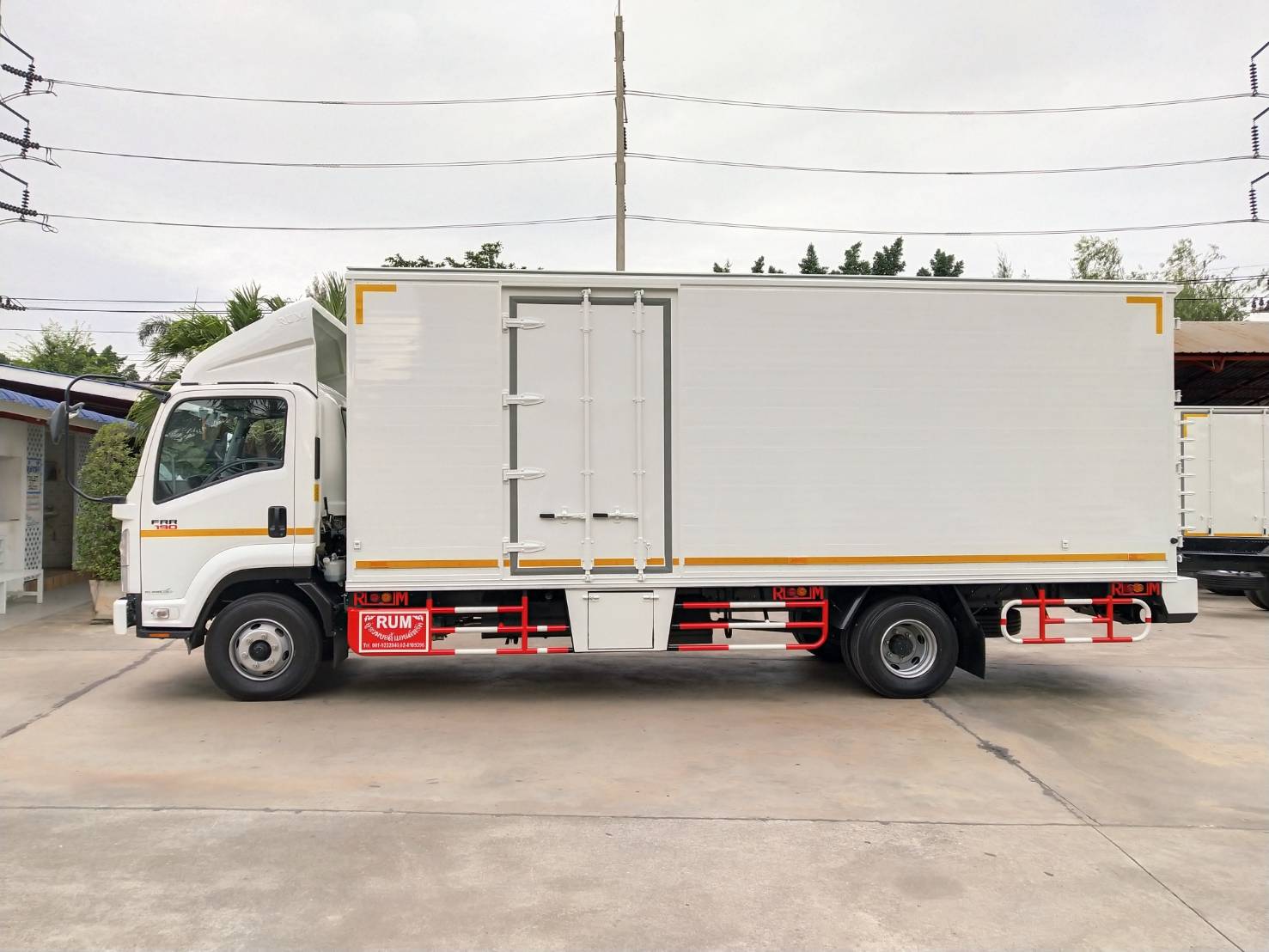 ISUZU FRR-S Euro 5 Max (ช่วงยาว 6.5 เมตร) หัวแชสซี (Chassis)