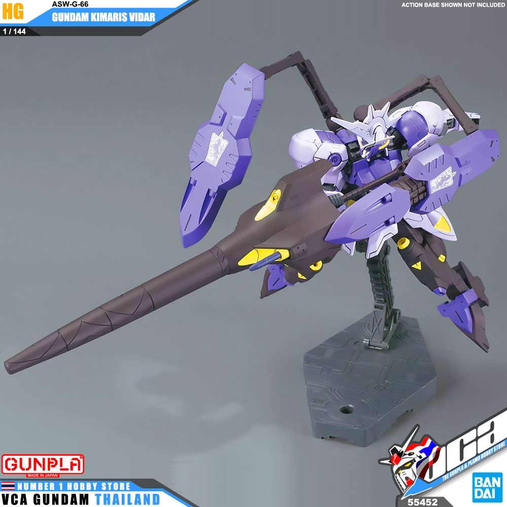 BANDAI GUNPLA HIGH GRADE HG 1/144 GUNDAM KIMARIS VIDAR โมเดล กันดั้ม กันพลา VCA GUNDAM