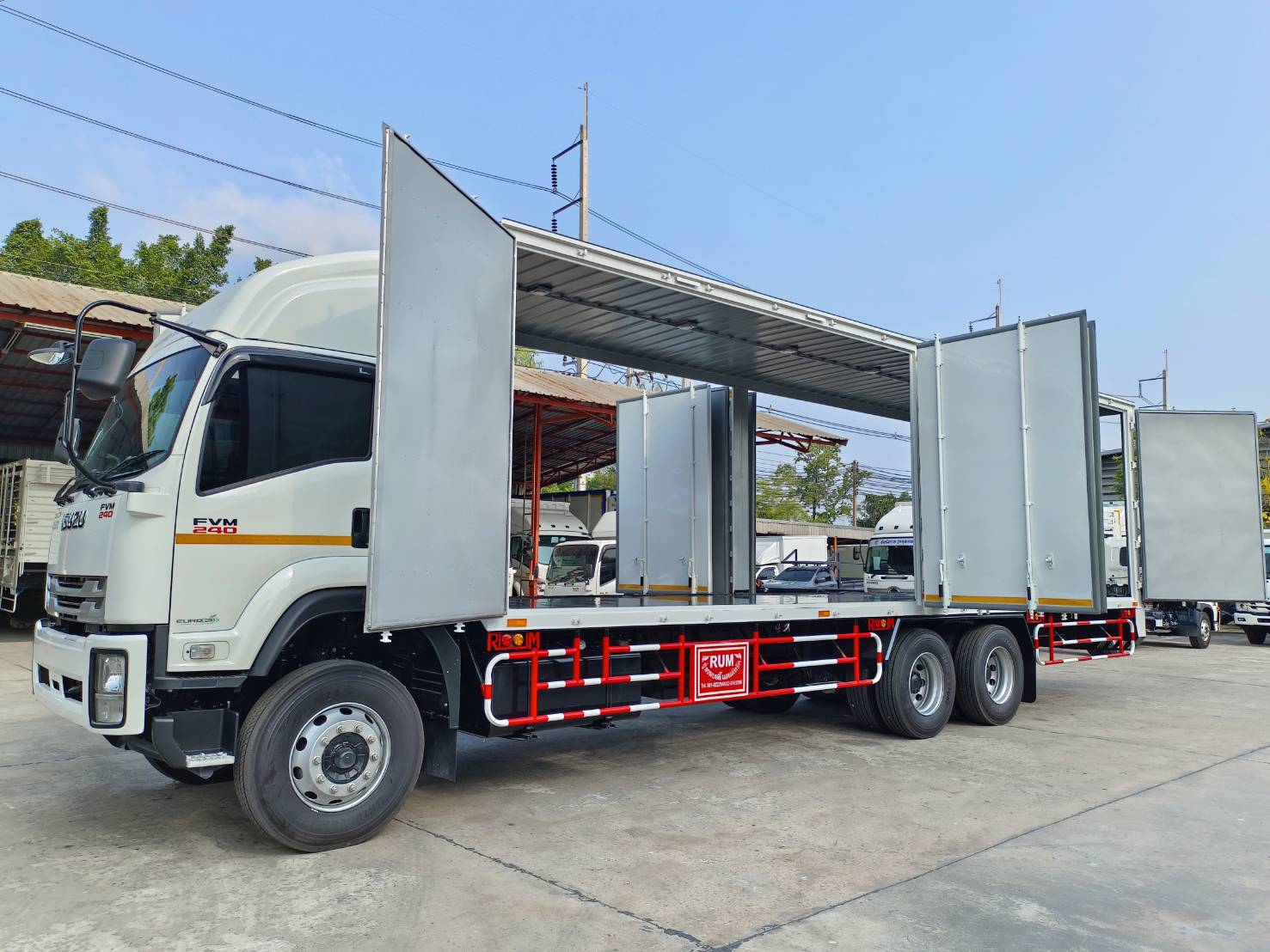 ISUZU FVM Euro 5 Max (ช่วงยาว 9.9 เมตร) หัวแชสซี (Chassis)