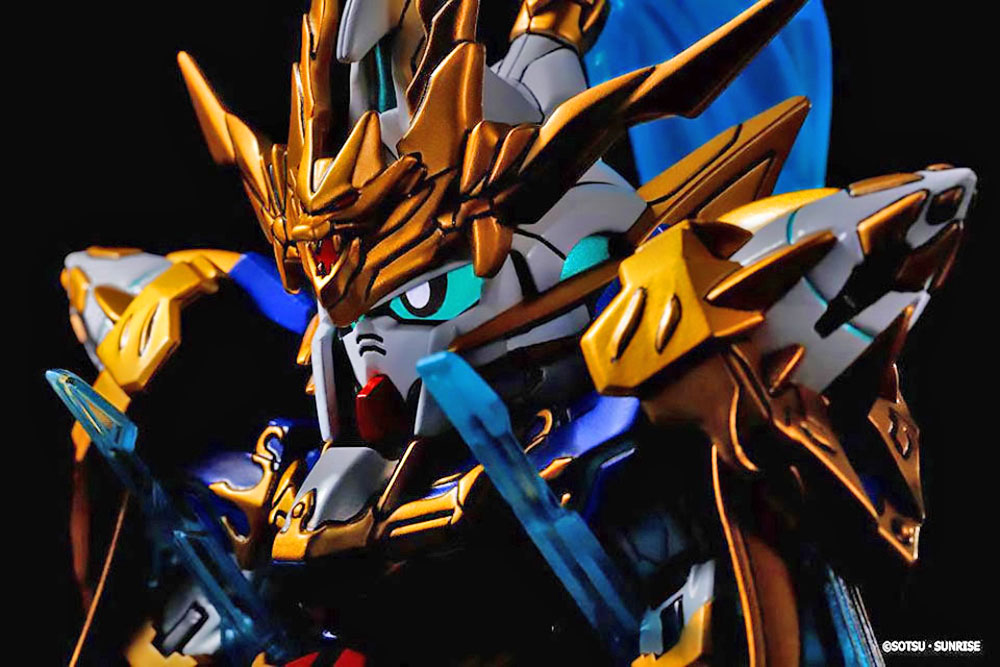 SD ZHAO YUN 00 GUNDAM & BILONGQU