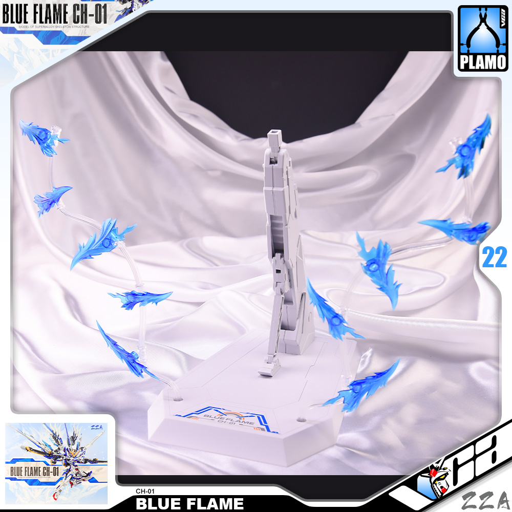 ZZA Model Mecha Plamo CH-01 BLUE FLAME