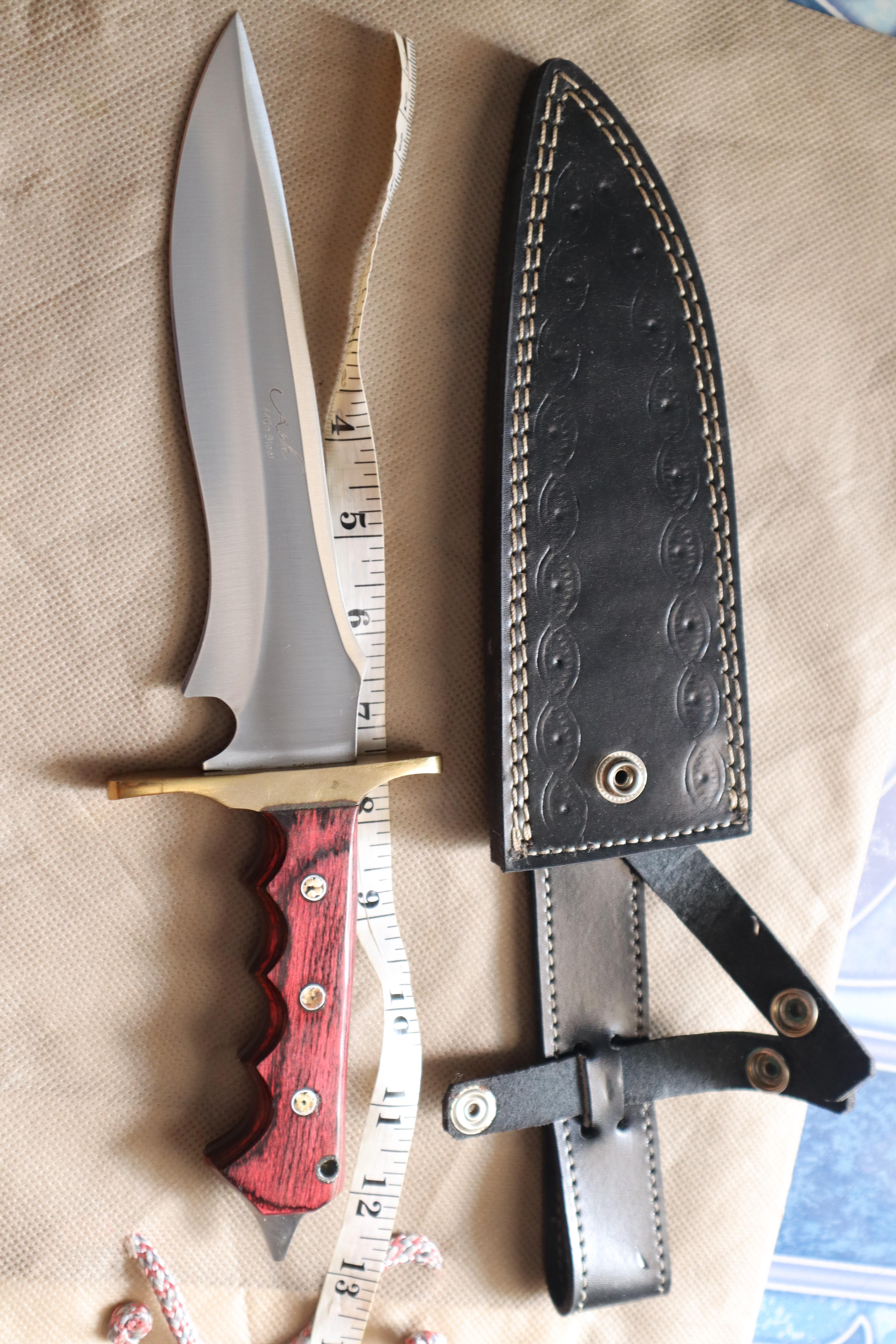 มีดใบตาย เหล็ก 440c ASH (B95)