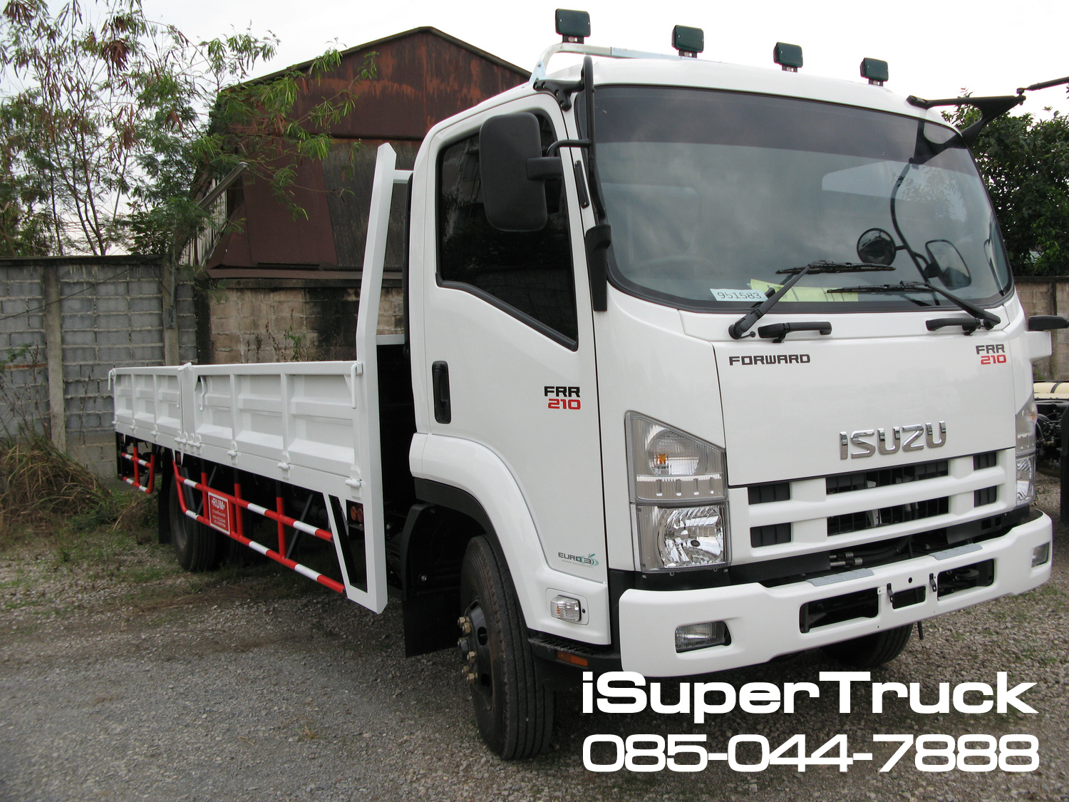 ISUZU FRR Euro 5 Max (ช่วงยาว 5.6 เมตร) หัวแชสซี (Chassis)
