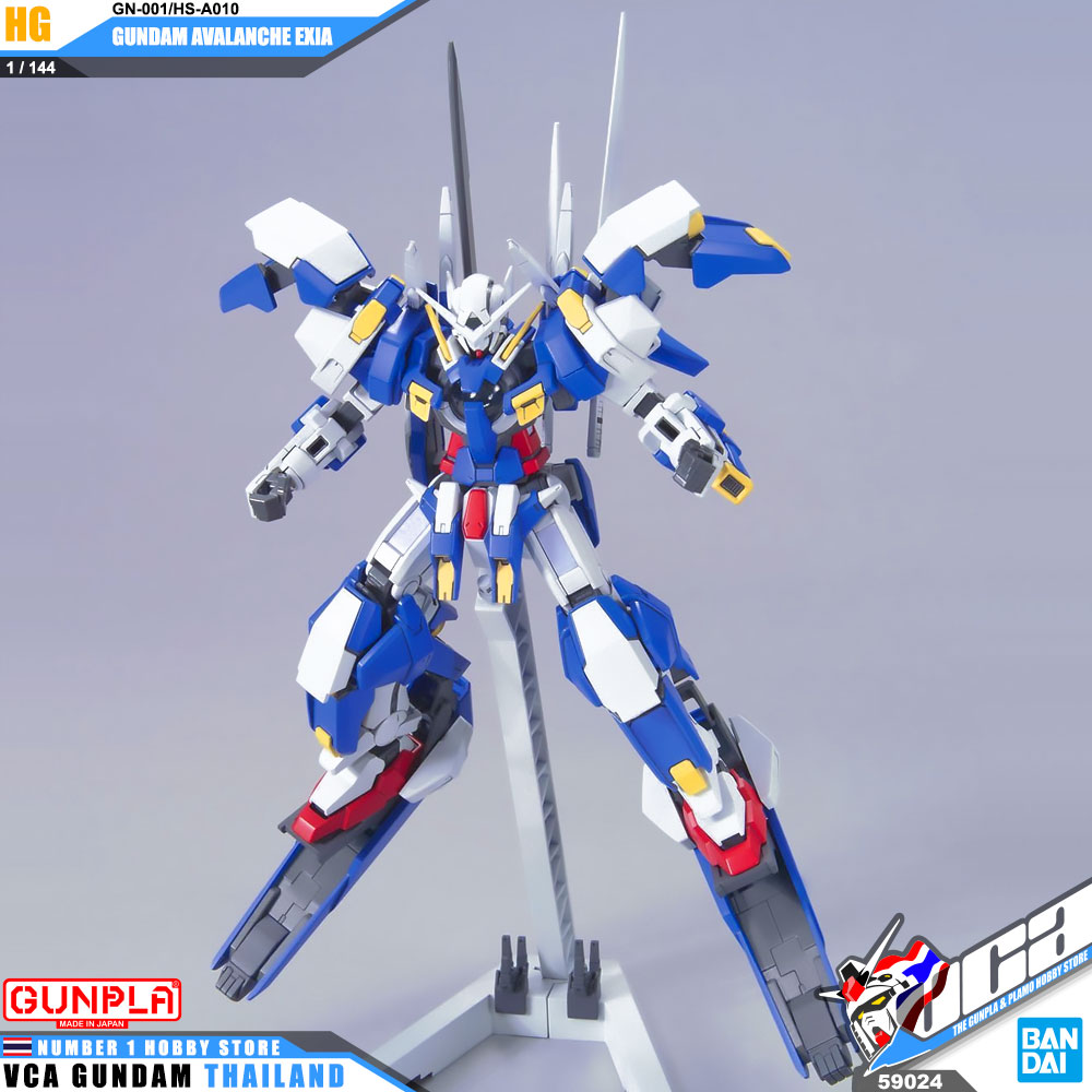 HG GN-001/HS-A010 GUNDAM AVALANCHE EXIA กันดั้ม อวาแลนช ์เอกเซีย แดช