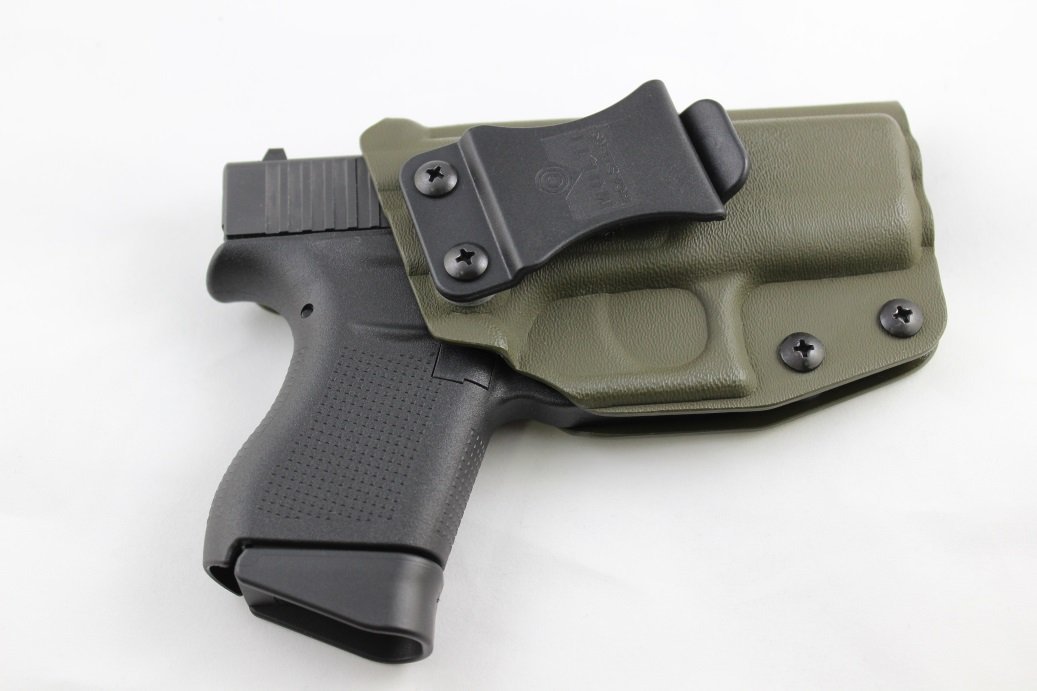 Belt Clip - Universal Sheath/Holster - Flush Mount w/holes - 1.50