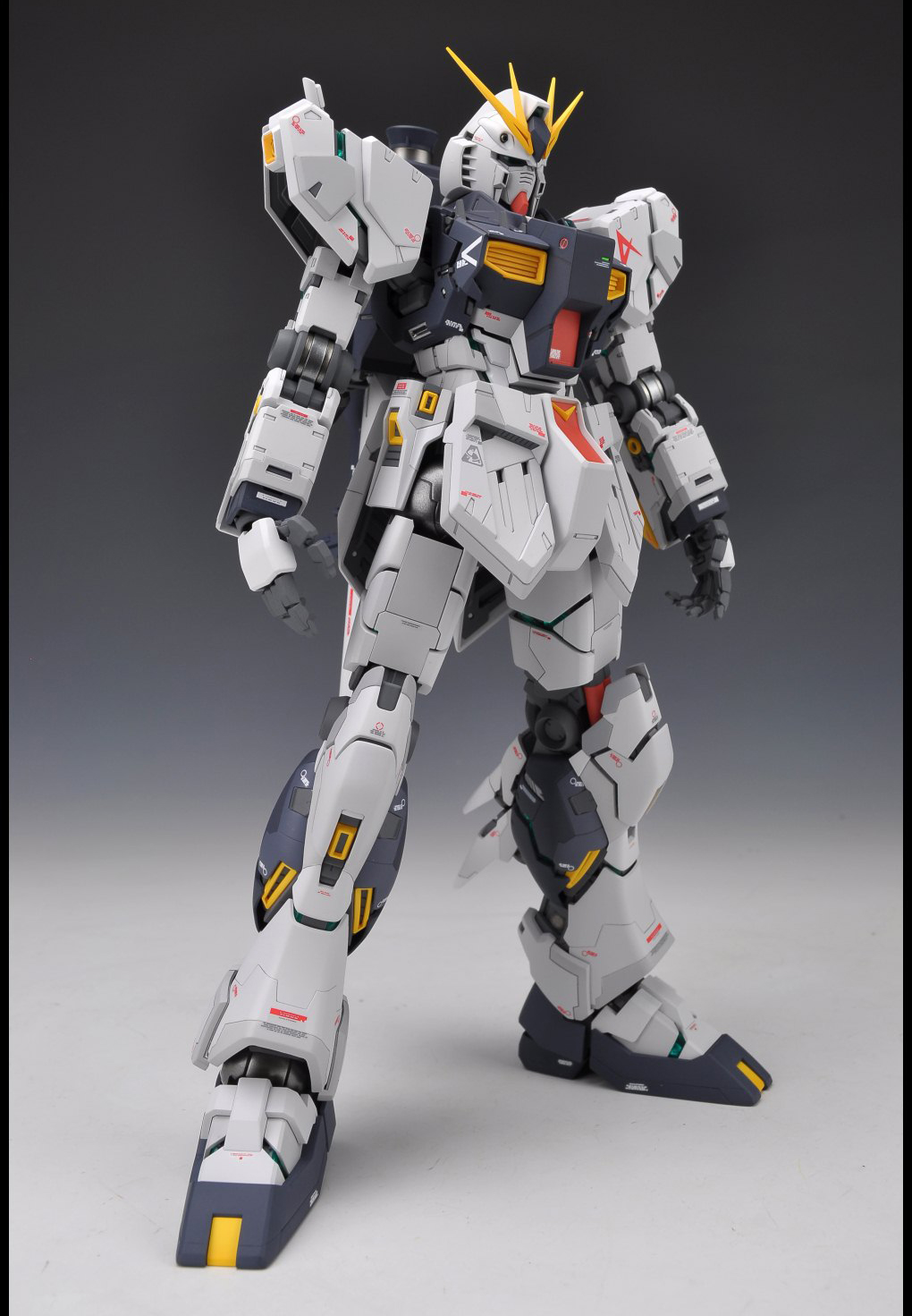 MG 1/100 NU GUNDAM VER KA Painted build by erikadingyifeng1989