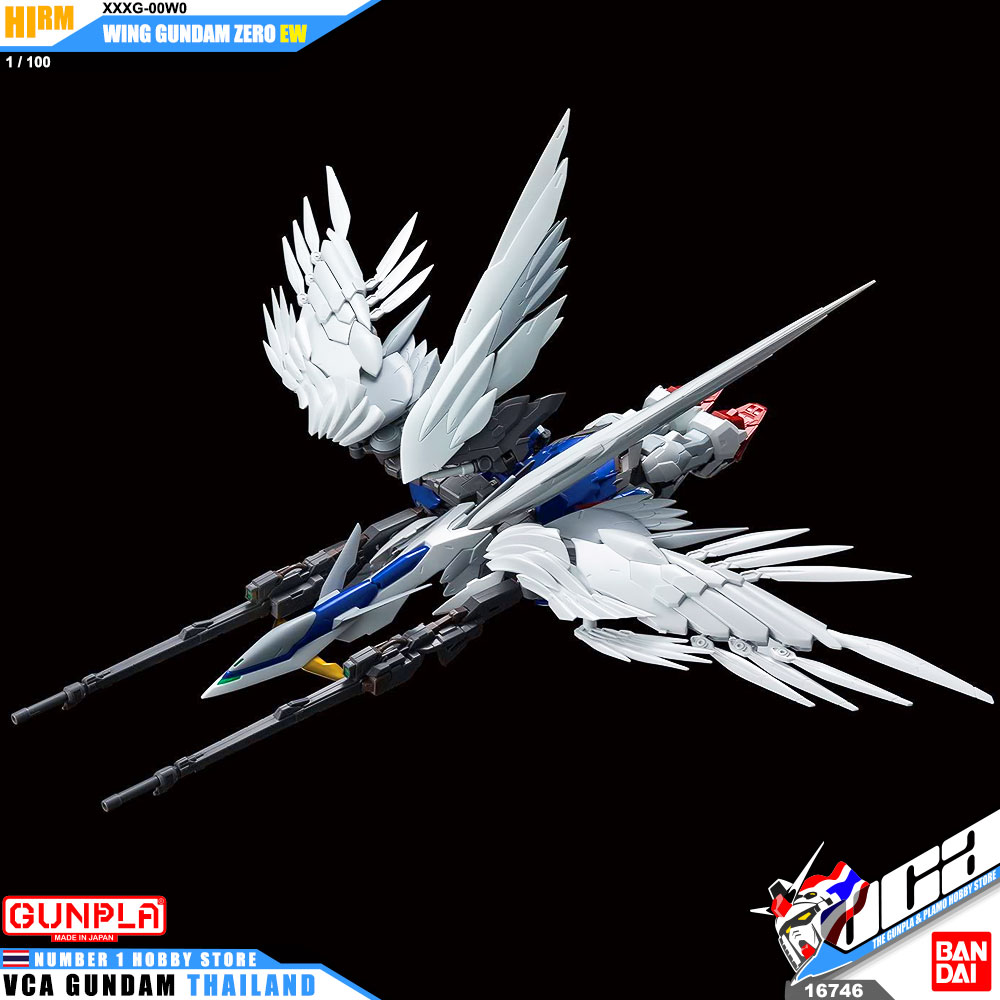 Bandai Hi Resolution Model HIRM XXXG-00W0 WING GUNDAM ZERO EW วิง กันดั้ม ซีโร่