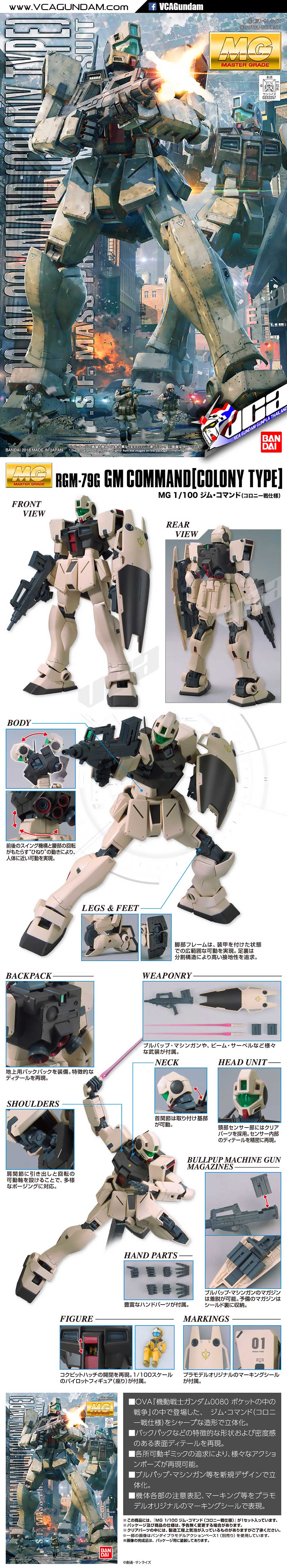 MG GM COMMAND (COLONY TYPE) คอมแมนด์ โคโลนี ไทป์