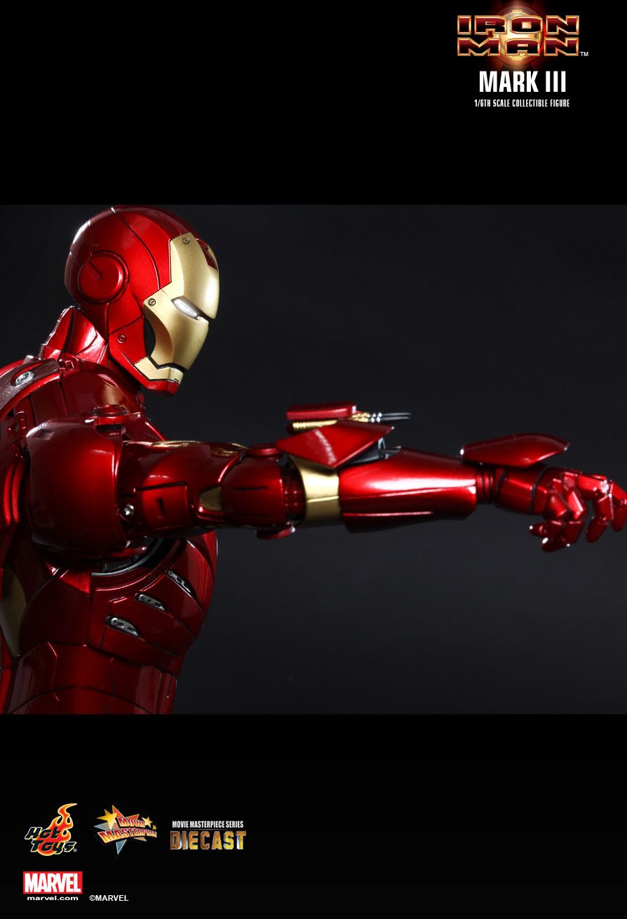 HOT TOYS 1/6 IRON MAN MARK III (DIECAST) ไอรอนแมน Mark 3