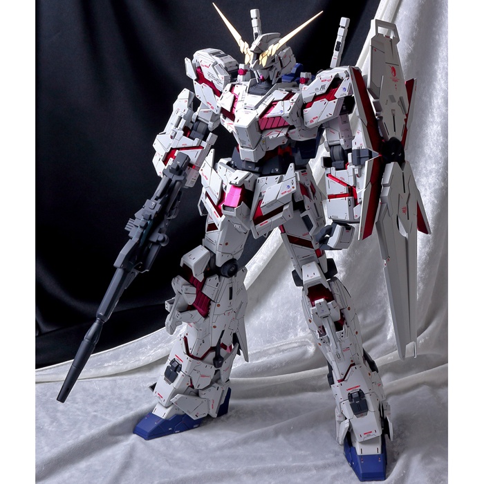 Painted Build : MEGASIZE 1/48 UNICORN GUNDAM by bambini313