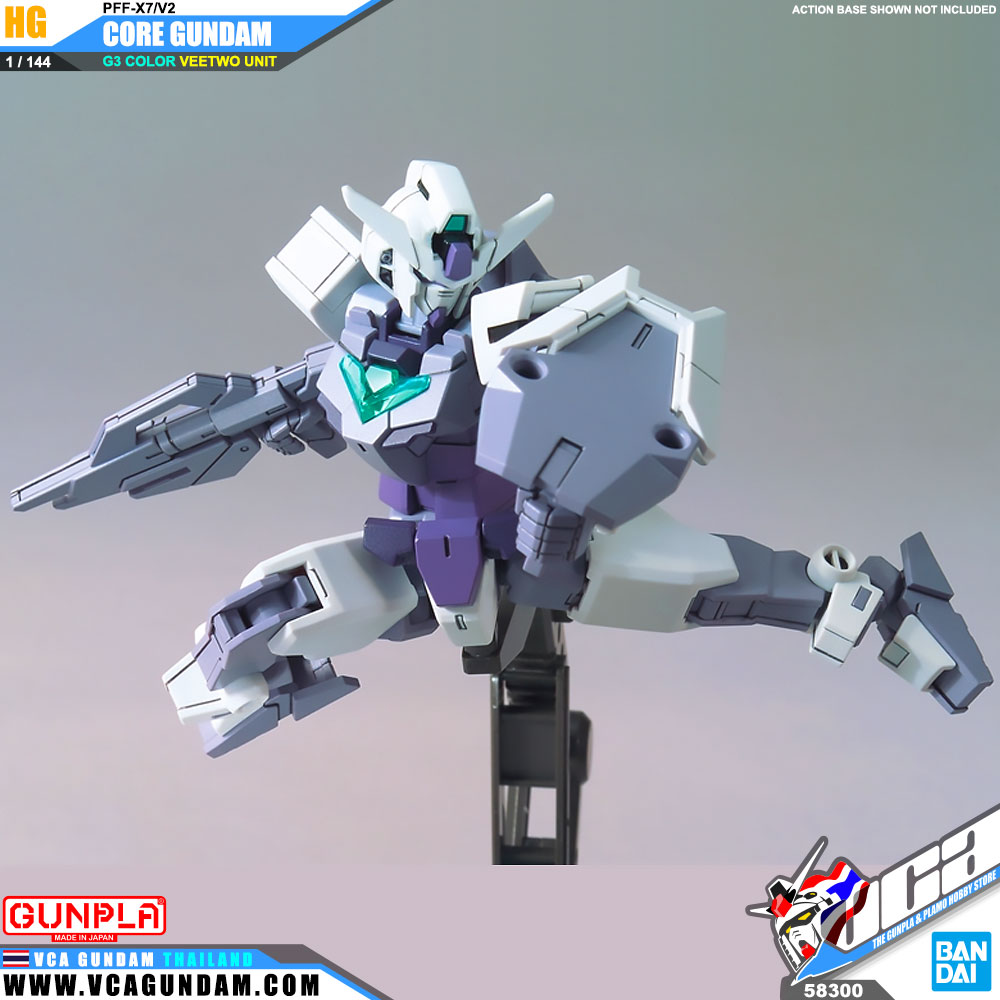 HG CORE GUNDAM G3 COLOR & VEETWO UNIT