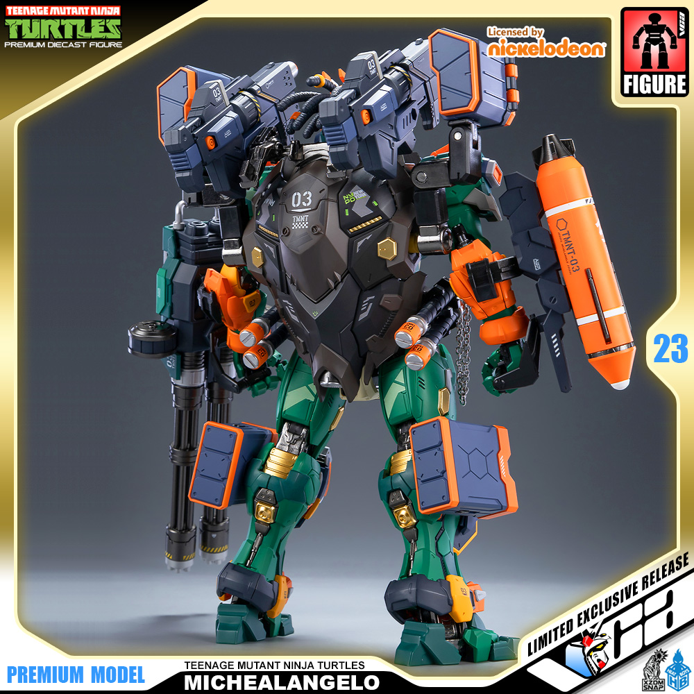 Heat Boys NICKELODEON TEENAGE MUTANT NINJA TURTLES MICHELANGELO MECHA