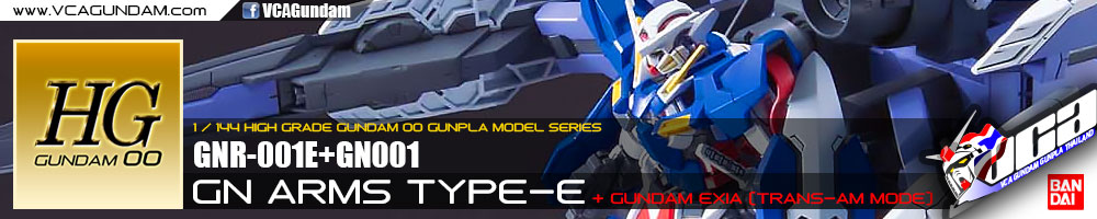 HG GN ARMS TYPE-E + GUNDAM EXIA กันดั้ม เอ็กเซีย