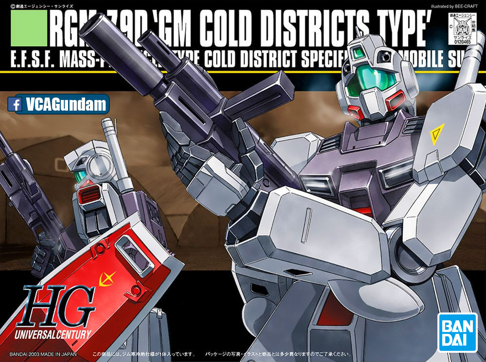HG RGM-79D GM COLD DISTRICTS TYPE โคลด์ ดิสตริกส์ ไทป์