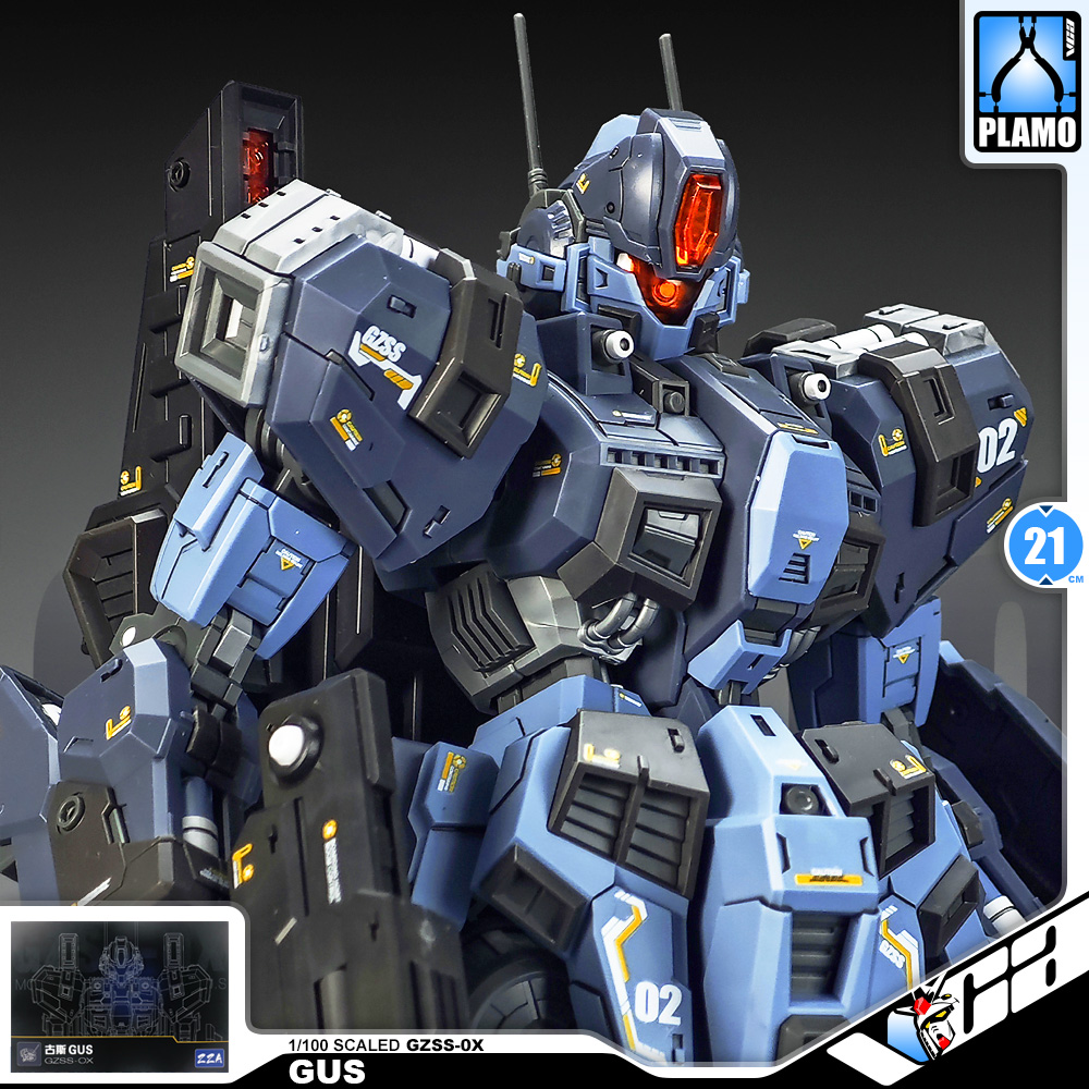 ZZA Studio GZSS-0X Gus 古斯 1/100 Master Grade MG GM Action Figure Toy Kit VCA Gundam Thailand