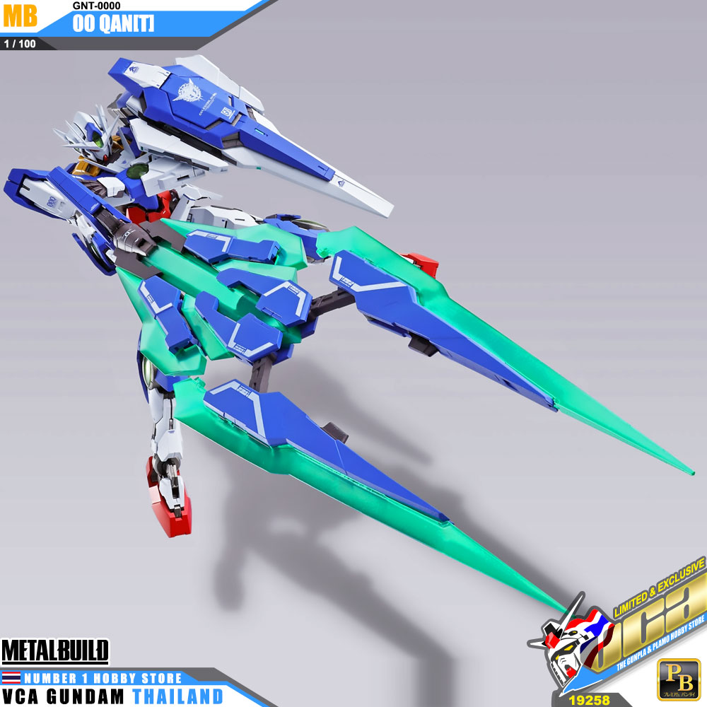 BANDAI TAMASHII NATIONS METAL BUILD GUNDAM 00 QANT กันดั้ม ฟิกเกอร์ VCA GUNDAM