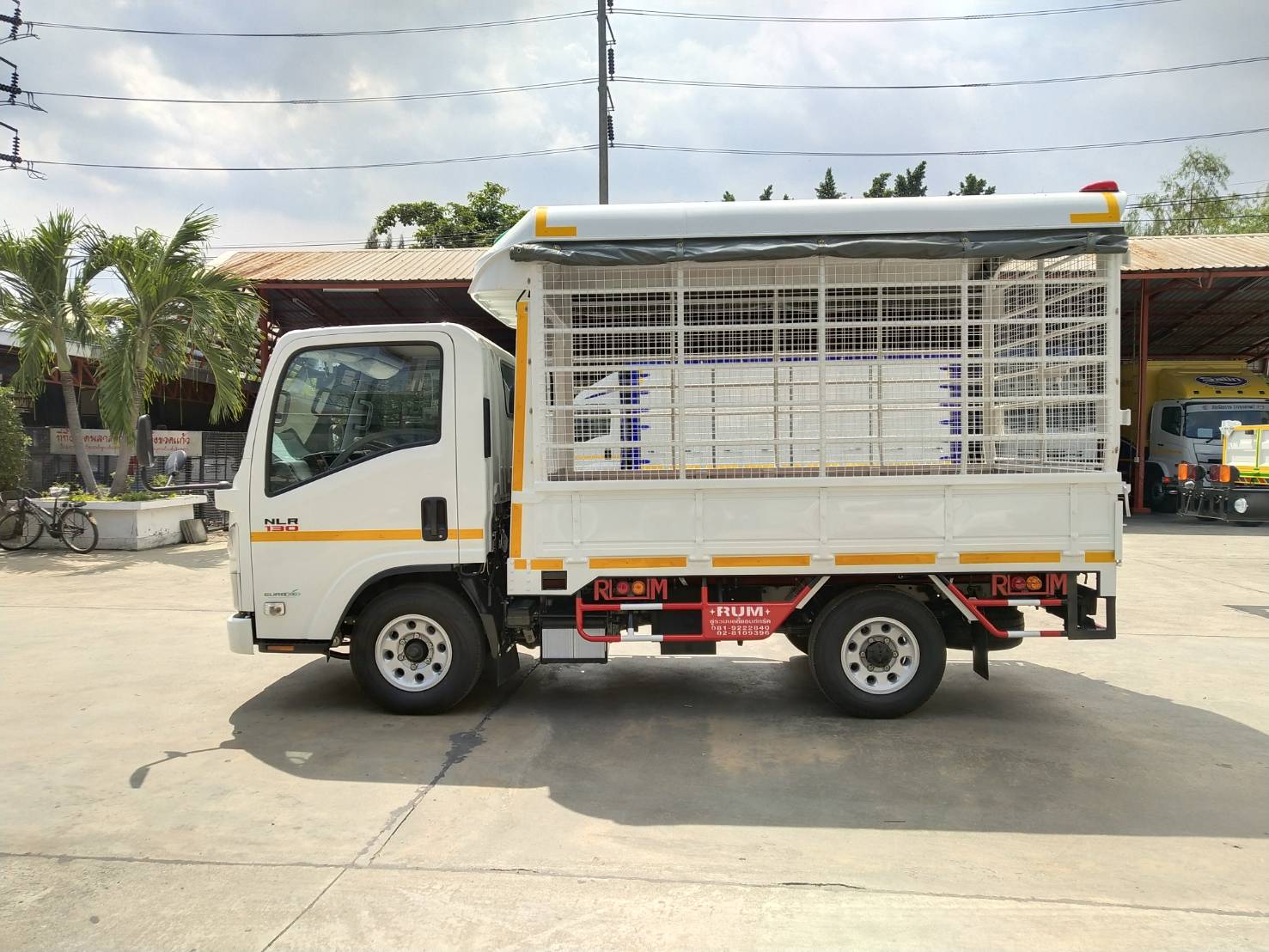 ISUZU NLR Euro 5 Max (ช่วงยาว 3 เมตร) หัวแชสซี (Chassis)