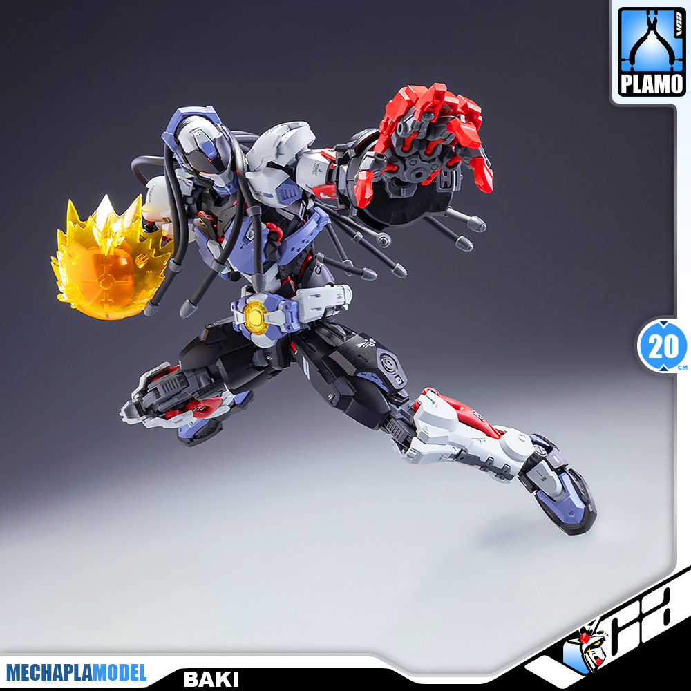 Hemoxian 和模线 拳击手巴奇 Baki Master Grade MG Action Figure Model Toy VCA Gundam Thailand