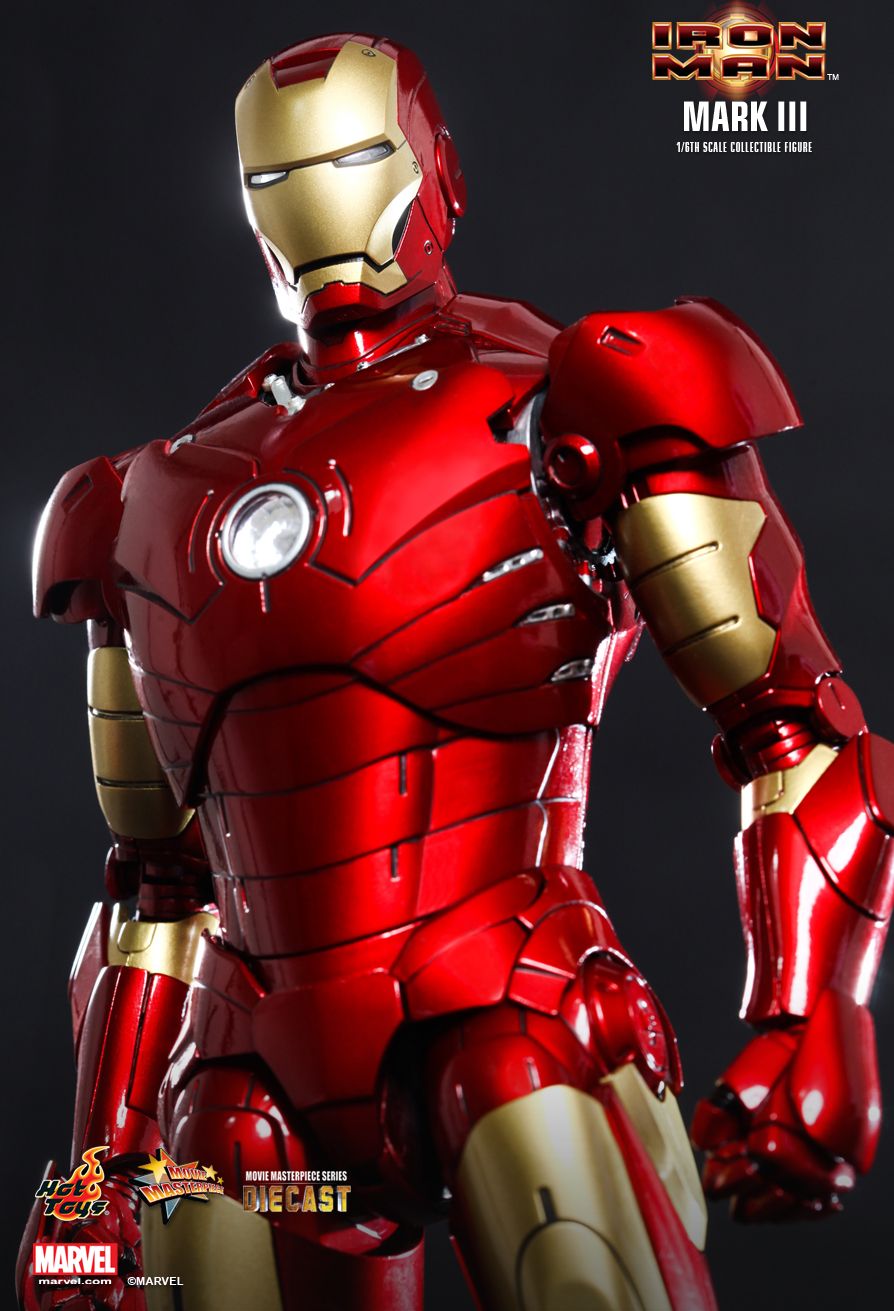 HOT TOYS 1/6 IRON MAN MARK III (DIECAST) ไอรอนแมน Mark 3