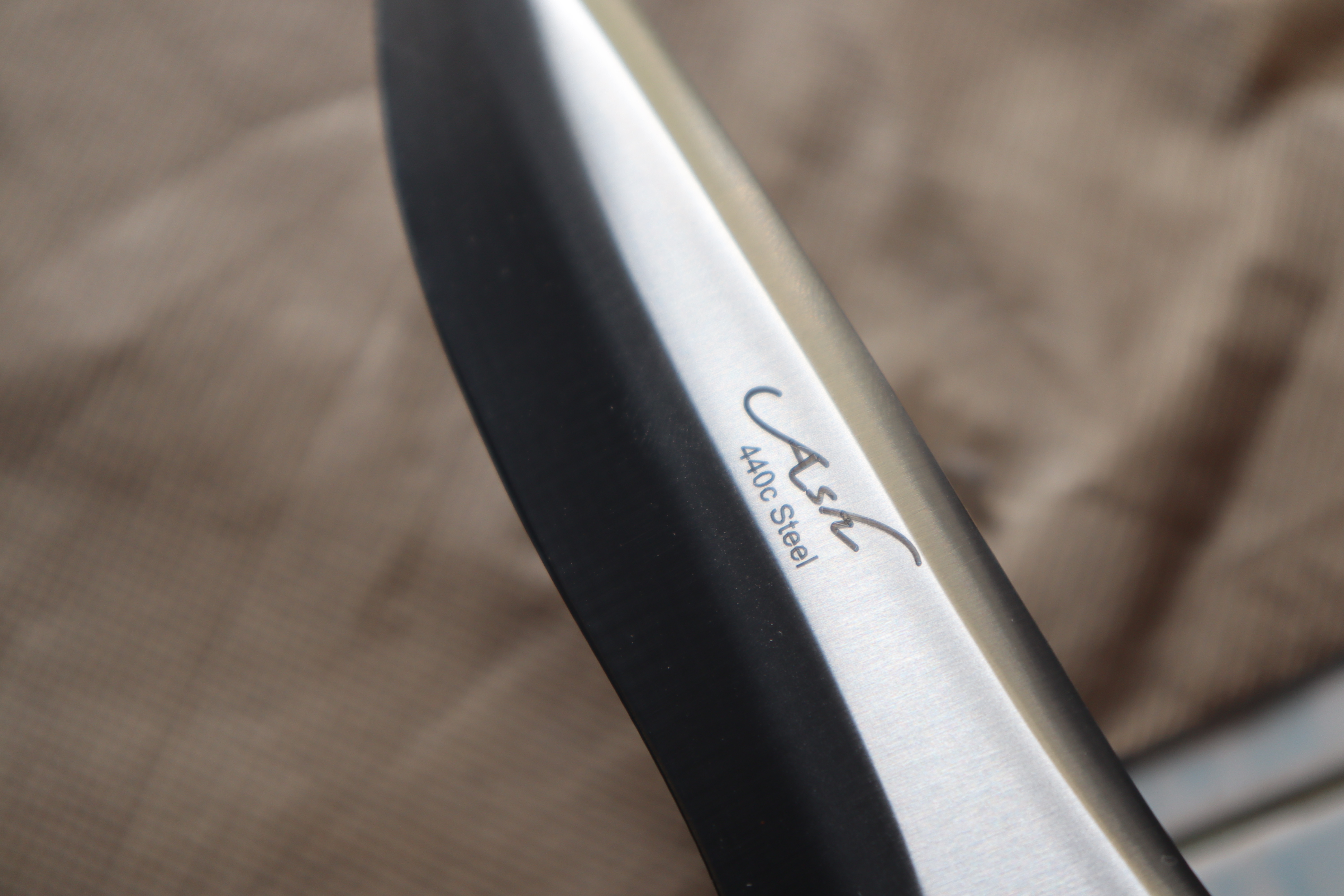 มีดใบตาย เหล็ก 440c ASH (B95)