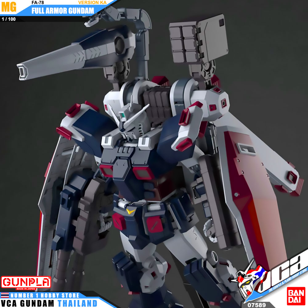 Bandai Master Grade MG FA-78 FULL ARMOR GUNDAM VER KA ฟูล อาร์เมอร์ กันดั้ม