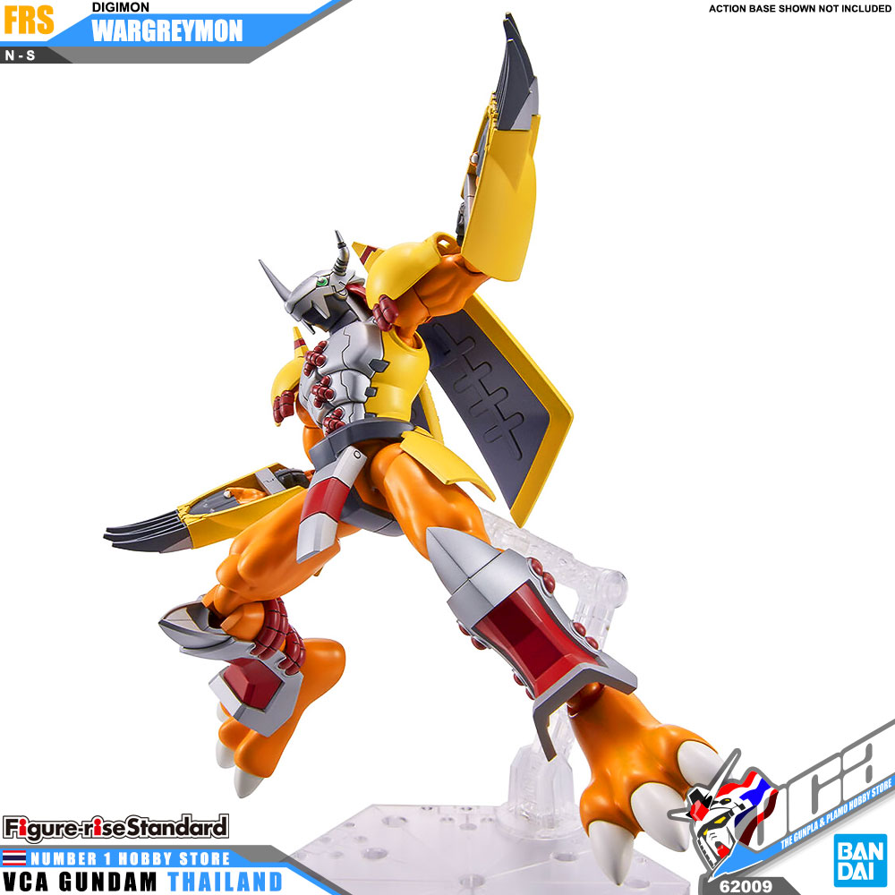 BANDAI FIGURE-RISE STANDARD WARGREYMON FIGURE RISE ดิจิมอน แอดเวนเจอร์ โมเดล VCA GUNDAM