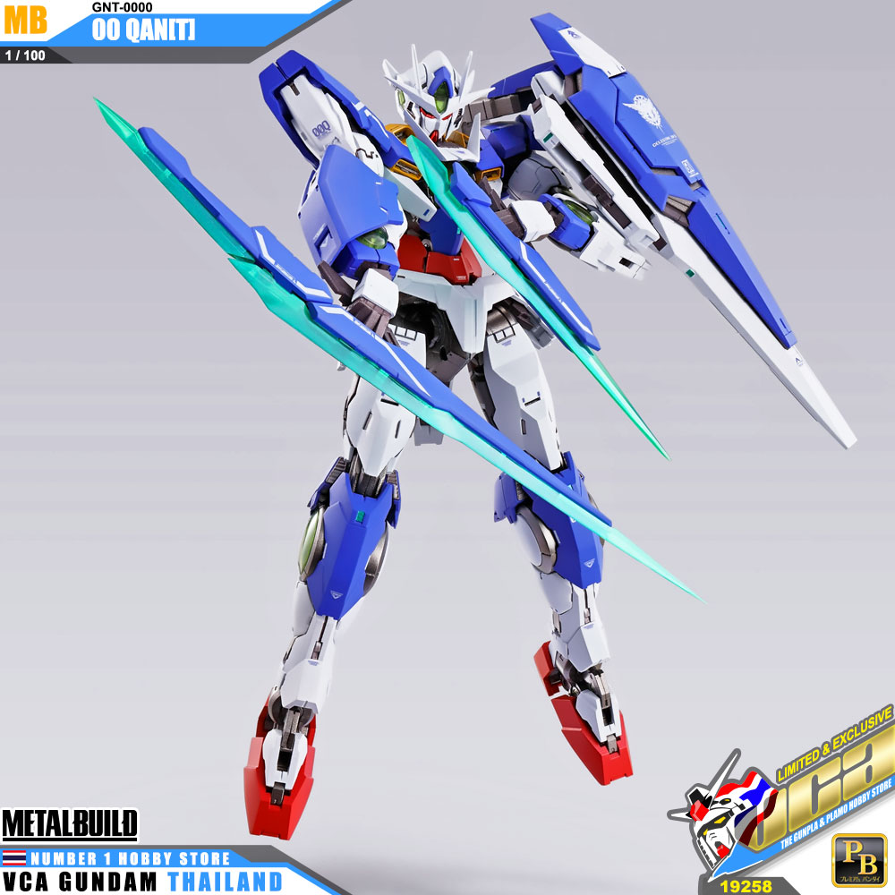 BANDAI TAMASHII NATIONS METAL BUILD GUNDAM 00 QANT กันดั้ม ฟิกเกอร์ VCA GUNDAM