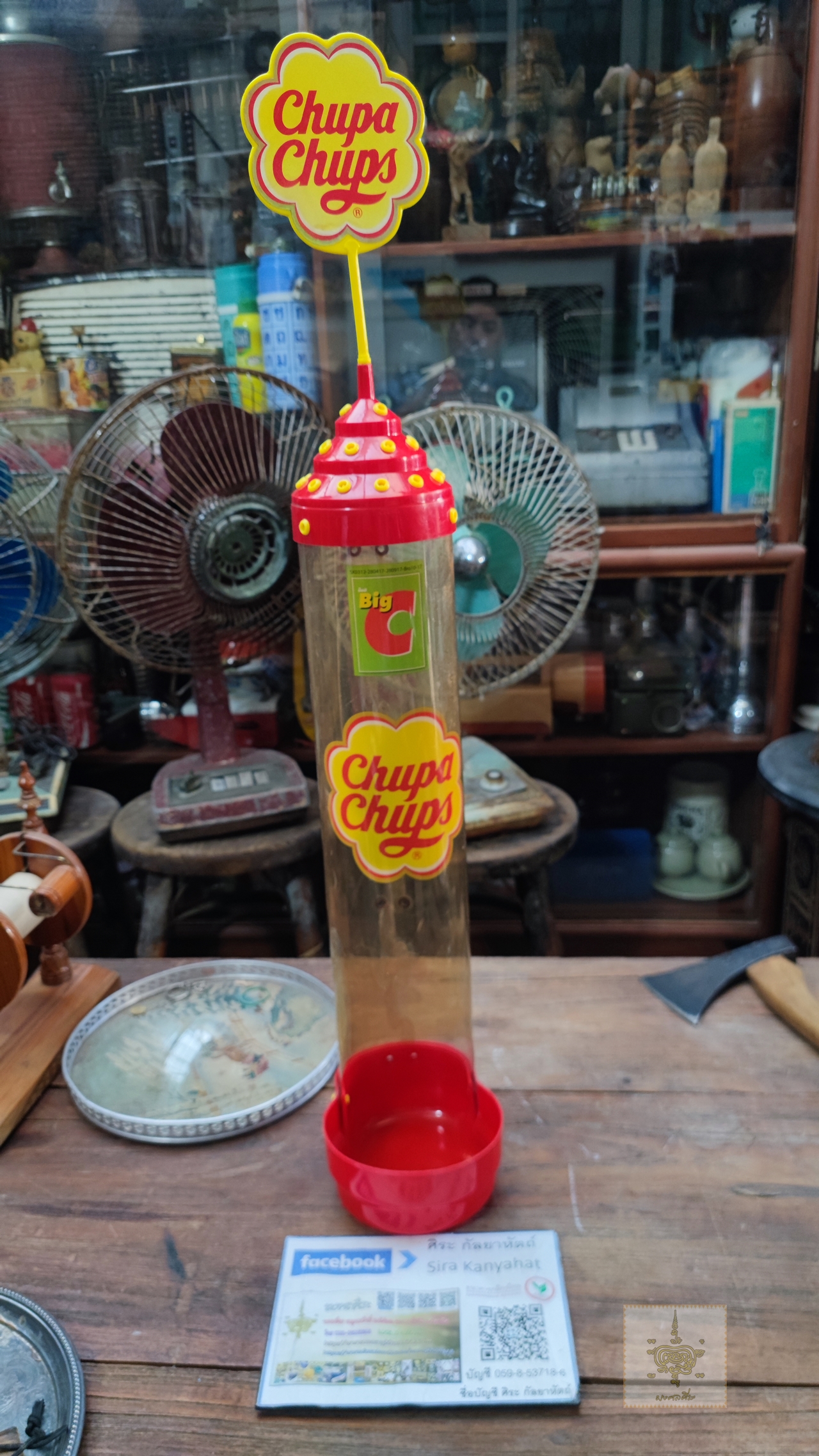 หลอดขายอมยิ้ม Chupa Chups งาน 10 ปีย้อนหลัง