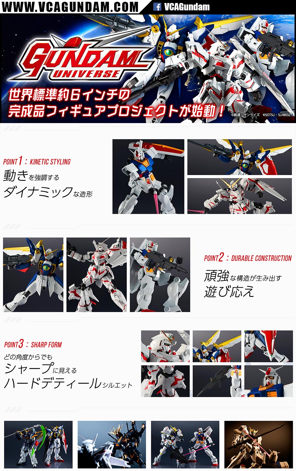 GundamUniverse RX-78-2 GUNDAM กันดั้ม