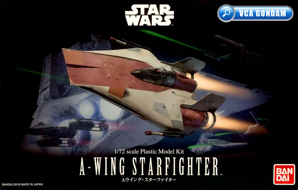 Bandai 1/72 A-WING STARFIGHTER