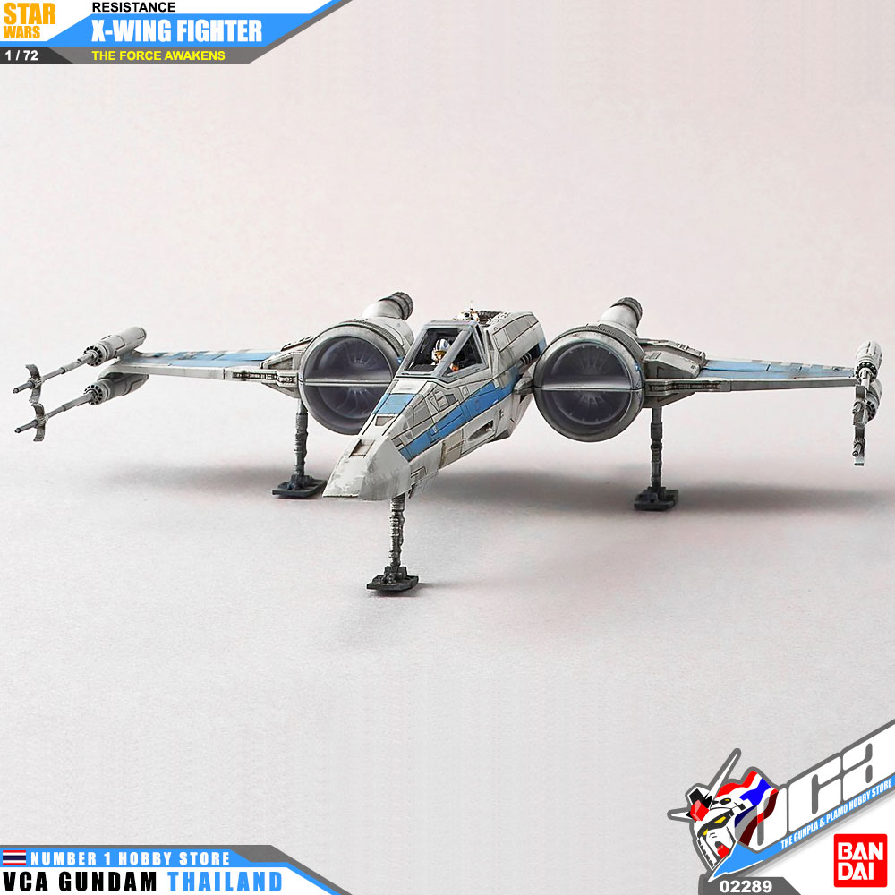 Bandai 1/72 RESISTANCE X-WING FIGHTER STAR WARS : THE FORCE AWAKENS