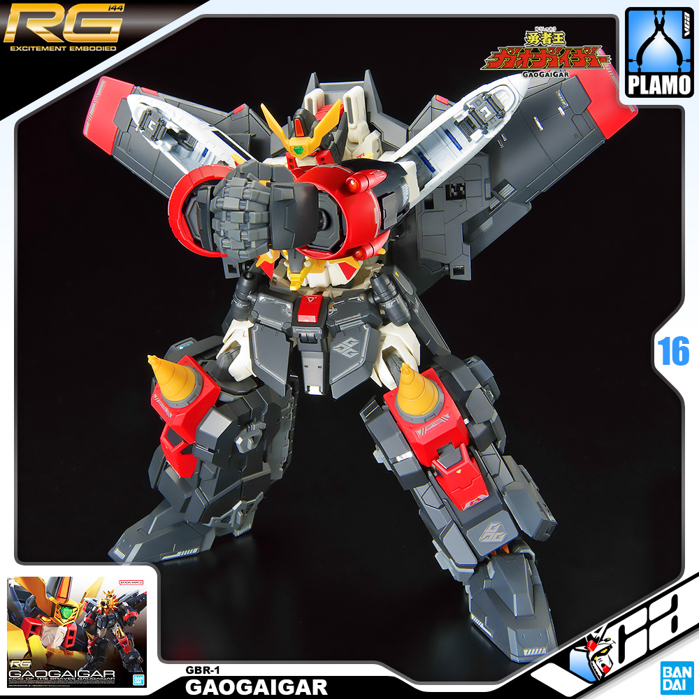 ⭐️ BANDAI REAL GRADE RG GAOGAIGAR ราชันย์ผู้กล้า กาโอไกการ์ ประกอบ โมเดล ของเล่น VCA GUNDAM