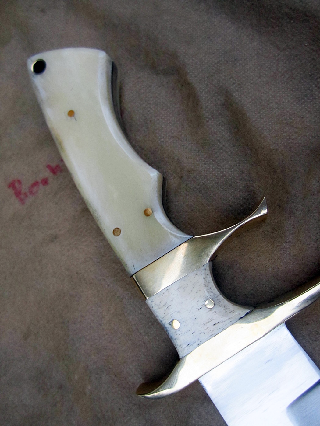 มีดใบตายเหล็ก 440c ( B96)