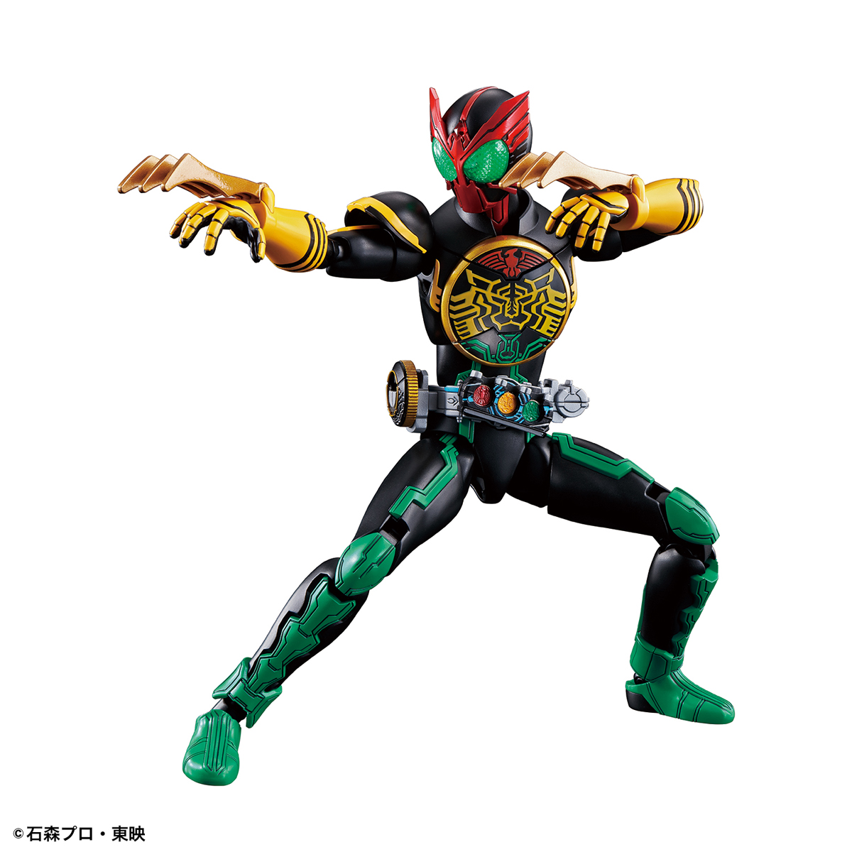 BANDAI FIGURE-RISE STANDARD KAMEN RIDER OOO TATOBA COMBO FIGURE RISE มาสค์ไรเดอร์บิลด์ พลาสติก โมเดล VCA GUNDAM