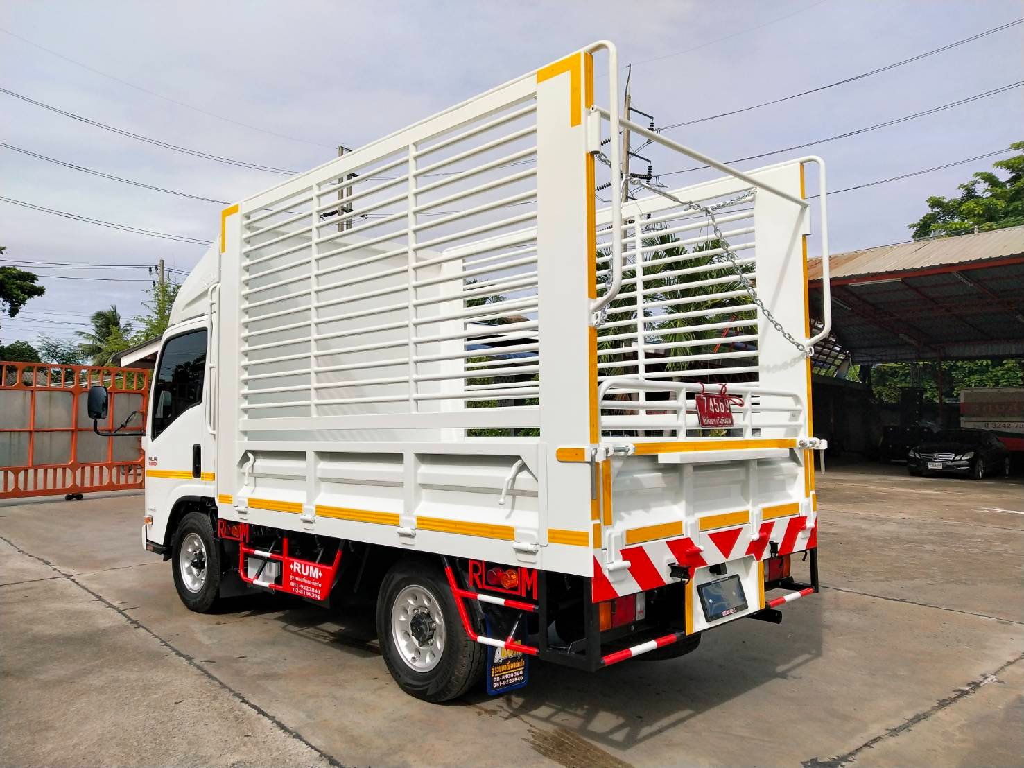 ISUZU NLR Smoother Euro 5 Max (ช่วงยาว 3 เมตร) หัวแชสซี (Chassis)