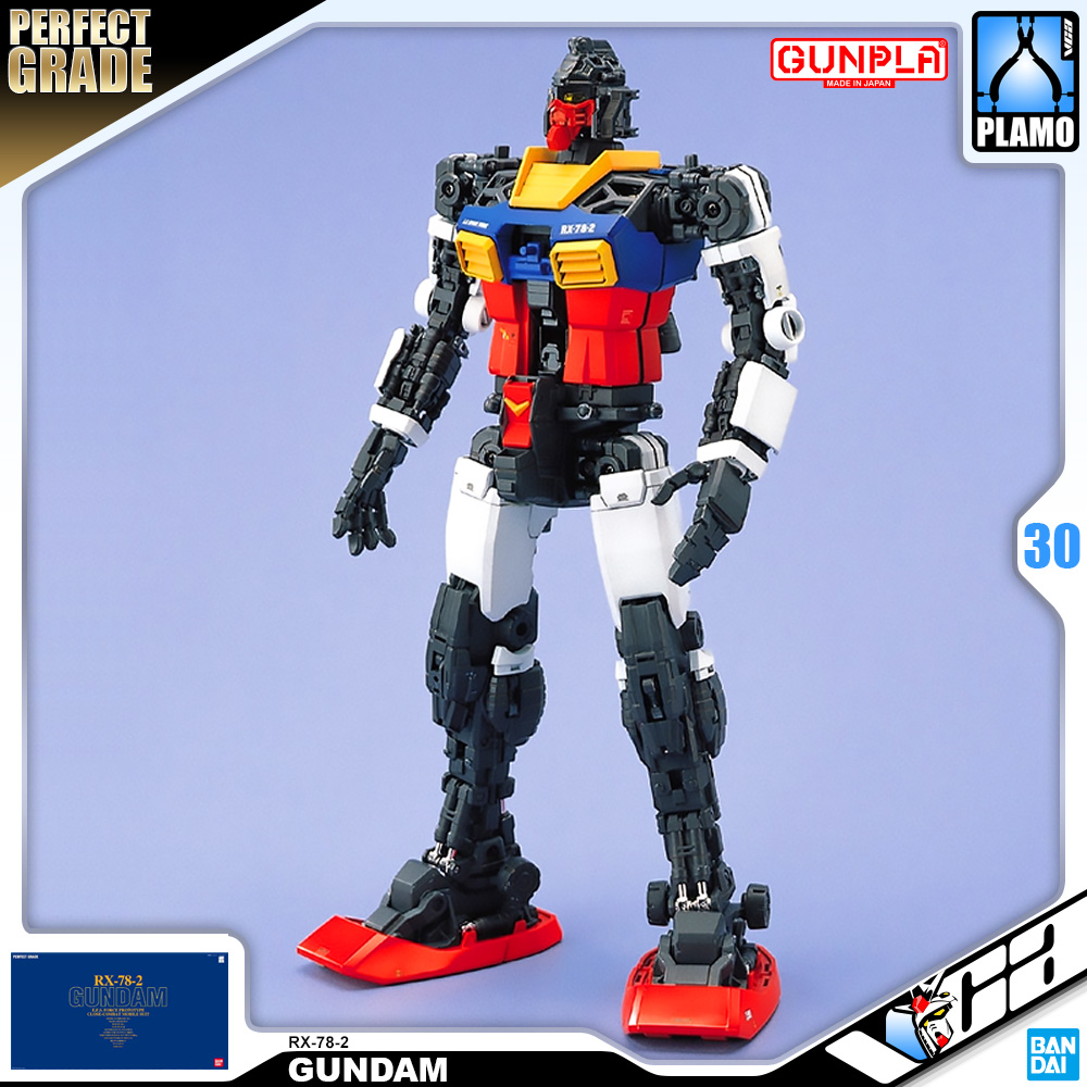 ⭐️ BANDAI GUNPLA PERFECT GRADE PG 1/60 RX-78-2 GUNDAM ประกอบ หุ่นยนต์ โมเดล กันดั้ม กันพลา ของเล่น VCA GUNDAM