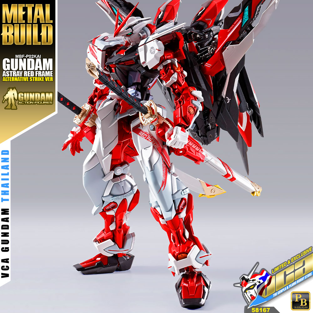 METAL BUILD GUNDAM ASTRAY RED FRAME KAI (ALTERNATIVE STRIKE VER)