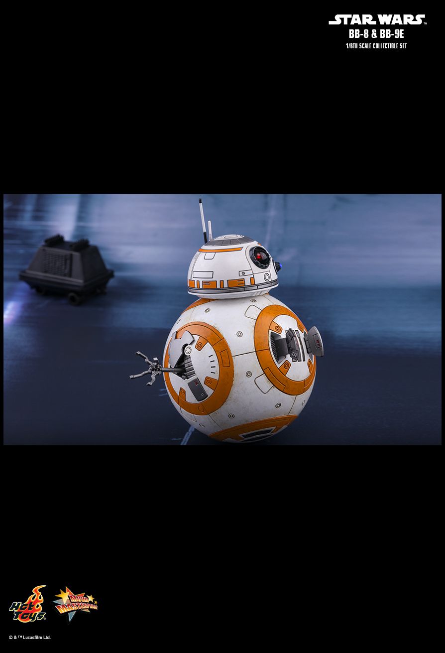 HOT TOYS 1/6 BB-8 & BB-9E