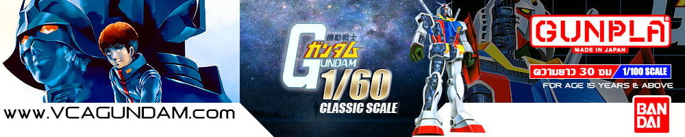Bandai® Classic 1/60 Gundam Model Kits