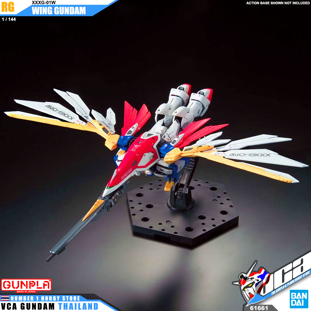 BANDAI GUNPLA REAL GRADE RG 1/144 XXXG-01W WING GUNDAM โมเดล กันดั้ม กันพลา VCA GUNDAM