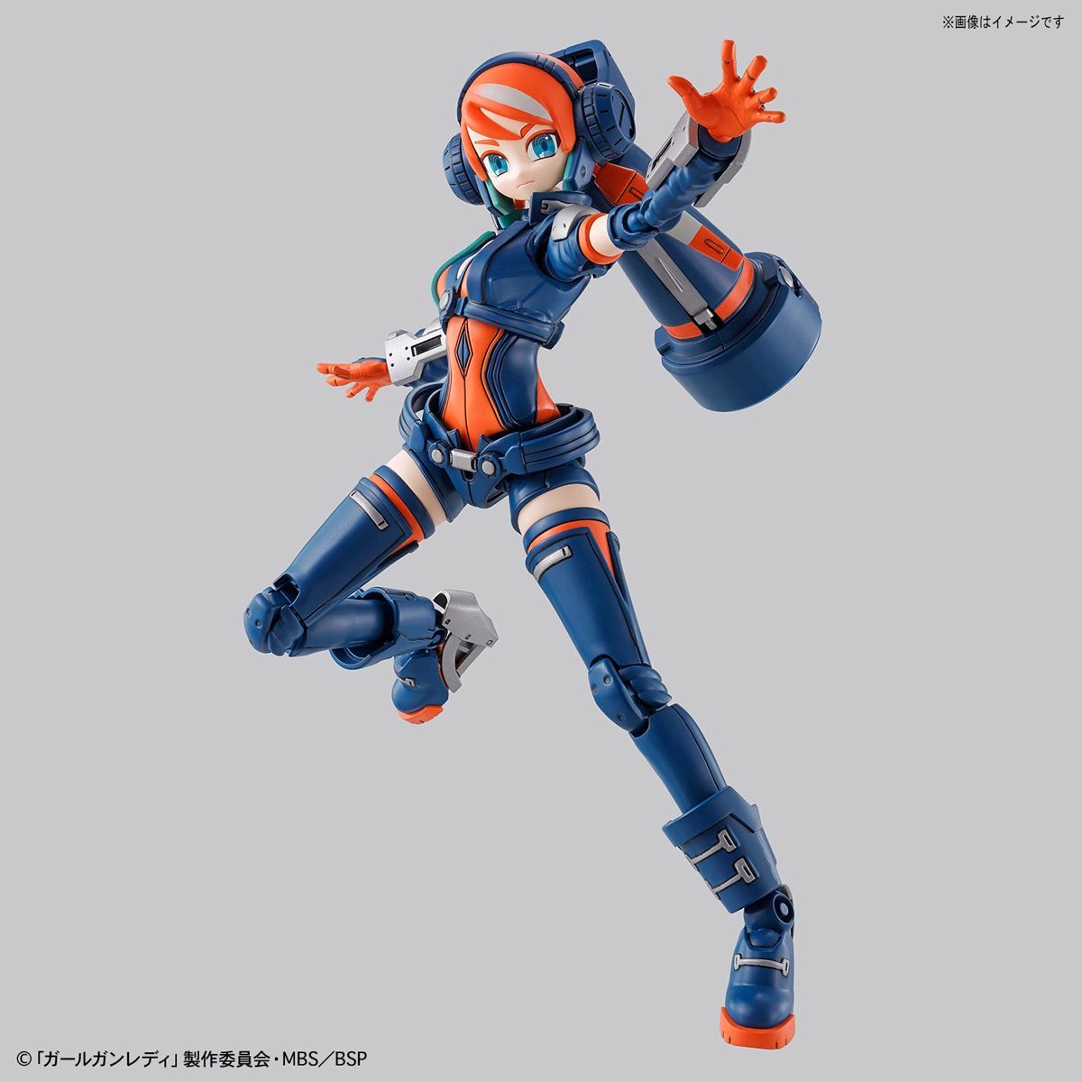 BANDAI GIRL GUNN LADY COMMANDER AMATSU โมเดล VCA GUNDAM